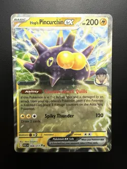 Pokemon 2026 Ascended Heros Hop’s Pincurchin EX#068/217 Double Rare NM - Image 1