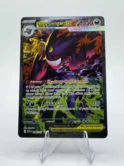 Pokemon TCG Mega Gengar Ex 284/217 Special Illustration Rare SIR Ascended Heroes - Image 1