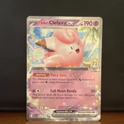 2026 Pokemon TCG Ascended Heroes - Lillies Clefairy EX Double Rare 076/217 NM - Image 1