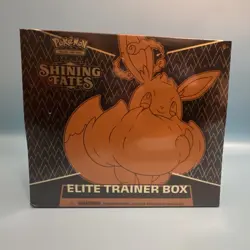 Pokemon TCG Shining Fates Elite Trainer Box Sealed Eevee Promo Booster 2021 - Image 1