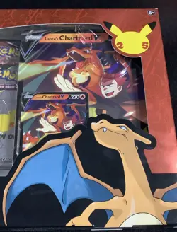 Sealed Lance’s Charizard V Pokemon TCG Celebrations Collection Box 820650809392 - Image 2