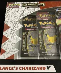 Sealed Lance’s Charizard V Pokemon TCG Celebrations Collection Box 820650809392 - Image 3