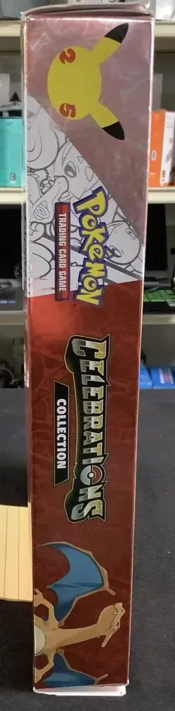 Sealed Lance’s Charizard V Pokemon TCG Celebrations Collection Box 820650809392 - Image 5
