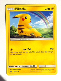 Pokemon TCG Pikachu 28/73 Regular Shining Legends - Image 1