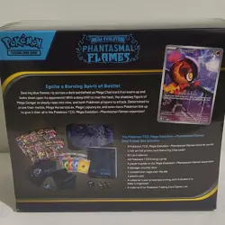 Pokemon TCG Mega Evolution Phantasmal Flames Elite Trainer Box Promo 2024 - Image 2