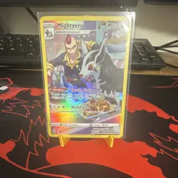Pokemon Mightyena Astral Radiance Ultra Rare TG09/TG30 110 HP Holo English - Image 1