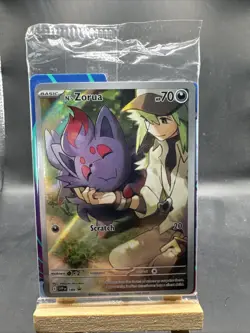 N’s Zorua Black Star Promo 189 Scarlet Violet Pokemon TCG SEALED - Image 1