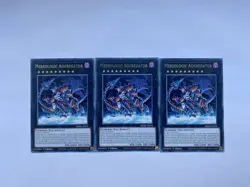 3 x MZMU-EN104 Mereologic Aggregator Rare 1st Ed Playset YuGiOh - Image 1