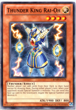 Thunder King Rai-Oh - RYMP-EN074 - Common - Yugioh - Image 1
