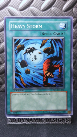 | Yugioh Heavy Storm SD10-EN026 1st Edition Structure Deck Machine Volt LP 🔥 | - Image 1