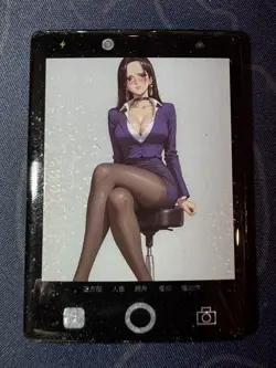 Goddess Maiden Portrait Hancock Preimium Thick Card Waifu Doujin One Piece - Image 1