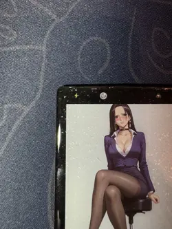 Goddess Maiden Portrait Hancock Preimium Thick Card Waifu Doujin One Piece - Image 2