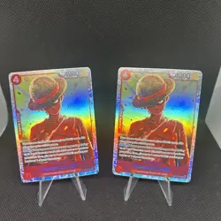 One Piece CCG Monkey.D.Luffy OP12-015 Foil Legacy of the Master - Image 1