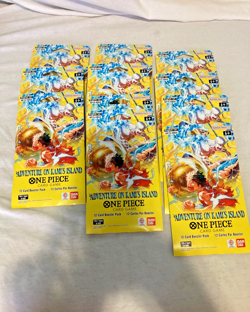 One Piece Adventure On Kami’s Island OP15-EB04 Sleeved Booster Packs (Lot of 11) - Image 1