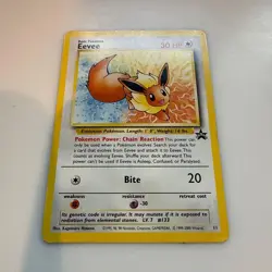 Stamp Rally Eevee 1995 English version bonus Vintage Promo Pokemon Card Japanese - Image 3