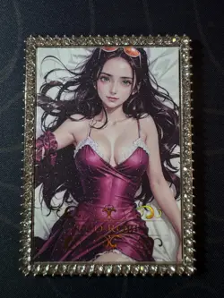 Goddess Sexy Robin Numbered Metal Card Bikini Waifu Doujin One Piece Character - Image 1