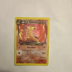 Pokemon Dark Typhlosion 10/105 Neo Destiny Holo Rare 80 HP English TCG Card - Image 2