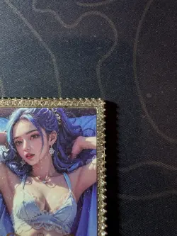 Goddess Vivi Diamond Card Metal Bikini Waifu Doujin Numbered One Piece - Image 3