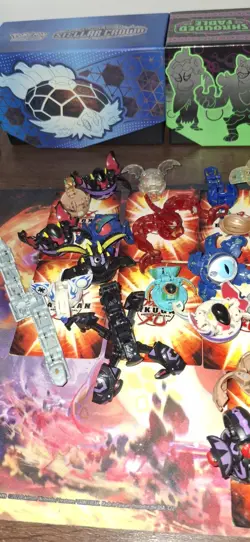 HUGE Bakugan Mixed Lot + Cards AS-IS - Image 3