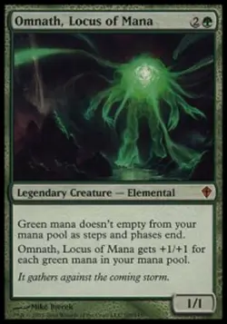 MRM FR/VF Omnath, Locus of Mana - Locus de mana NM MTG Magic WWK - Image 1
