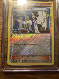 Pokemon TCG Professor Sycamore Cross Holo CGC 10 Pop 1 Gem Mint XY 122/146 - Image 4