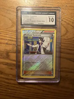 Pokemon TCG Professor Sycamore Cross Holo CGC 10 Pop 1 Gem Mint XY 122/146 - Image 5
