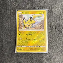 Pikachu 40/147 Reverse Holo 2017 Burning Shadows Pokemon TCG - Image 1