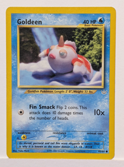 GOLDEEN 45/64 COMMON NEO REVELATION POKEMON UNLIMITED - Yuka Morii - LP - Image 1