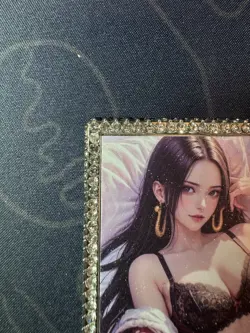 Goddess Bikini Hancock Numbered Metal Card Waifu Doujin One Piece Character - Image 2