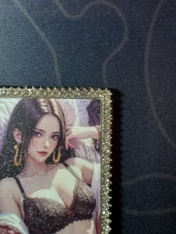 Goddess Bikini Hancock Numbered Metal Card Waifu Doujin One Piece Character - Image 3