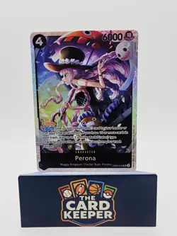 2026 One Piece TCG Heroines Edition Perona Super Rare #EB03-045 ENG - Image 1
