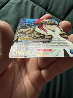 Signed UNION ARENA BLEACH vol.2 EX07BT/BLC-2-028 SR ☆☆ Abarai Renji - Image 3