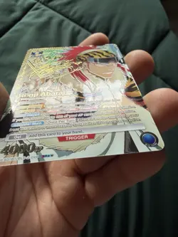 Signed UNION ARENA BLEACH vol.2 EX07BT/BLC-2-028 SR ☆☆ Abarai Renji - Image 5