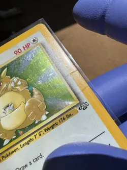 Pokemon TCG Jungle Holo Card Kangaskhan, 5/64, Unlimited Rare, Vintage 1999 HP - Image 3