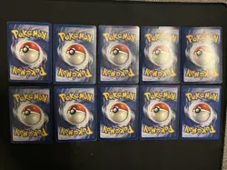 Vintage Pokemon card lot Base Set Blastoise, Venusaur, Mewtwo and more! HP/Dmg - Image 2