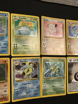 Vintage Pokemon card lot Base Set Blastoise, Venusaur, Mewtwo and more! HP/Dmg - Image 5