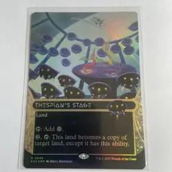 MTG Edge of Eternities - Thespian’s Stage(Stella Sights Foil) Rare 0044 NM - Image 1