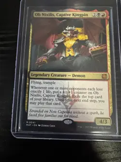 MTG Ob Nixilis, Captive Kingpin MYTHIC MOM: The Aftermath NM/M Pack Fresh - Image 1