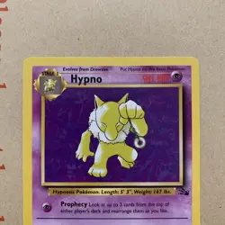 Hypno 23/62 - Fossil Rare Non Holo - Pokemon TCG - NM Near Mint condition - Image 2