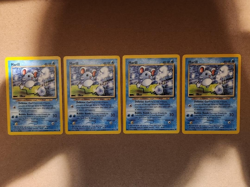 Marill 66/111 Pokemon Neo Genesis Unlimited NM X4 - Image 3