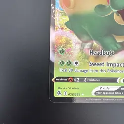 Pokemon TCG Appletun V Fusion Strike 026/264 Holo Ultra Rare - Image 4