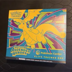 Pokemon Center Mega Evolution Ascended Heroes Elite Trainer Box Promo 2024 - Image 1