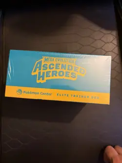 Pokemon Center Mega Evolution Ascended Heroes Elite Trainer Box Promo 2024 - Image 5