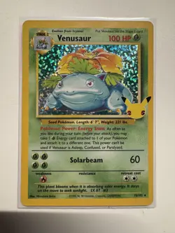 Venusaur 15/102 Celebrations: Classic Collection Pokemon Holo LP - Image 1