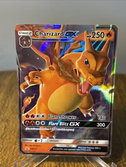 Pokemon TCG Charizard GX SM211 Black Star Promo Holo - Image 1