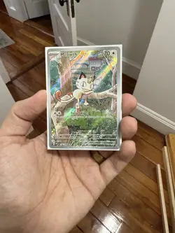 Pokemon Meowth 106/094 Phantasmal Flames Illustration Rare Holo 70 HP - Image 1