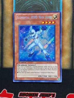 Yugioh Elemental HERO Neos Alius RYMP-EN010 Secret Rare 1st Ed LP - Image 1