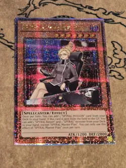 Yugioh SPYRAL Master Plan RA04-EN276 Quarter Century Secret Rare NM Presale - Image 1