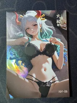 Yamato One Piece Anime Cover Girl Sexy Waifu Doujin Card CCG Bikini Collectible - Image 1