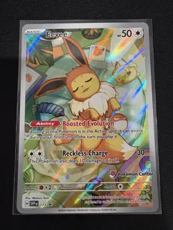 Eevee - 173 (Pokemon Center Exclusive) 173 Sv: Scarlet & Violet Promo Cards Holo - Image 1